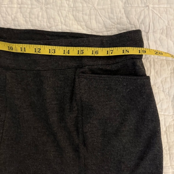 CHICOS Weekends Ankle length Pants Charcoal Gray Size 3 (XL or 16) elastic waist - Picture 11 of 12